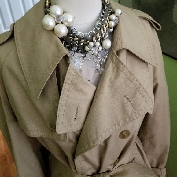 Designer Vintage Trench Coat - Picture 3 of 7